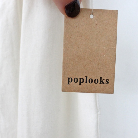 White Linen Pants - Picture 2 of 3